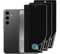 DYNASCO 3 Pack Privacy Screen Protector Compatible with Samsung Galaxy S24 6.2", Anti-Spy Flexible Soft TPU Hydrogel Film for Samsung Galaxy S24 5G - Support Fingerprint Unlock, High Sensitivity
