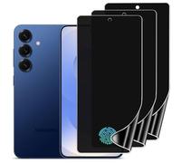 DYNASCO 3 Pack Privacy Screen Protector Compatible with Samsung Galaxy S25, Anti-Spy Flexible Soft TPU Hydrogel Film for Galaxy S25 6.2" - Support Fingerprint Unlock, High Sensitivity, Self-Healing