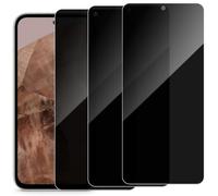 DYNASCO 3 Pack Privacy Screen Protector for Google Pixel 8A 6.1", 9H Hardness Full Coverage Anti-Spy Tempered Glass Film for Google Pixel 8A - NO Support Fingerprint Unlock/Anti-Scratch/Anti-Shatter