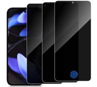 DYNASCO 3 Pack Privacy Screen Protector for Google Pixel 9 6.3", Full Coverage 9H Hardness Anti-Spy Tempered Glass Film Google Pixel 9 - Support Fingerprint Unlock, Anti Scratch, Anti Fingerprint