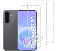 DYNASCO 3 Pack Screen Protector for Samsung Galaxy A57 6.7", HD Clear Flexible TPU Hydrogel Film for Samsung Galaxy A57 - Support Fingerprint Unlock, High Sensitivity, Self-Healing