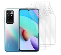 DYNASCO 3 Pack Screen Protector for Xiaomi Redmi Note 11 4G / Redmi Note 11S 4G / Xiaomi POCO M4 Pro 4G 6.43", HD Clear Flexible Soft TPU Hydrogel Film - Support Fingerprint Unlock, High Sensitivity