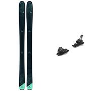 Dynastar - Freeride/Freestyle ski bindings - Downhill ski set E-Pro 85 2024 for Women - Blue Blue