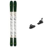Dynastar - Freeride/Freestyle ski bindings - Downhill ski set M-Cross 82 2024 for Men - Grey Grey