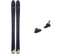 Dynastar - Freeride/Freestyle ski bindings - Freeride Ski Set E-Pro 99 2024 for Women - Black Black