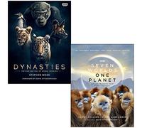 Dynasties: The Rise and Fall of Animal Families By Stephen Moss & Seven Worlds One Planet By Jonny Keeling, Scott Alexander 2 Books Collection Set