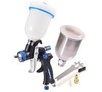 Dynastus Touch Up Composite HVLP Air Spray Gun Auto Car Detail Paint Sprayer Spot Repair, with Filtering and Protective kits