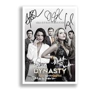 Dynasty Cast Signed Autograph Autographed A4 Poster Photo Print Picture TV Netflix Show Series Season Framed DVD Boxset Memorabilia Gift (POSTER ONLY)