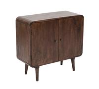 Dynasty Dark Mango Wood 2 Door Sideboard