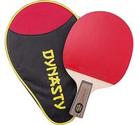Dynasty Extra Penhold Table Tennis Bat & Case - ITTF Approved Palio Rubbers - Chinese Style Ping Pong Racket