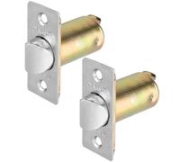 Dynasty Hardware 2-3/8" Backset Deadlatch for Austin Keyed Door Levers, Satin Chrome (2 Pack)