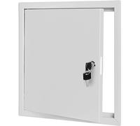 Dynasty Hardware Access Panel 12x 12 Metal Access Door for Drywall 3000 Series Access Panel for Wall and Ceiling Electrical and Plumbing (Keyed Cylinder Latch)