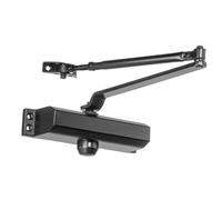 Dynasty Hardware Door Closer, Commercial Hydraulic Closer, Self-Closing, Spring Size 3, ADA Compliant, Surface Mount, Sprayed Duronotic Bronze, Series 3000