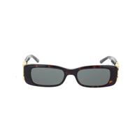 Dynasty Rectangle Sunglasses - female - Balenciaga - Sunglasses - Brown - 51 MM - Accessories 51 MM