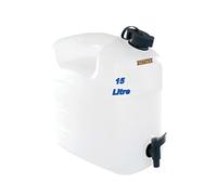 DYNATEX Water Carrier Jerry Can Container Food Grade Plastic 15 Litre Tap Connector 15L
