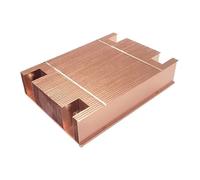 Dynatron A46 Passive CPU Cooler, 1U, Copper Fins, RoHS, AM4 / AM5