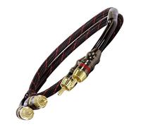 Dynavox 207382 Omni Audio Video Cable Black Gold-Plated Connectors...