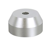 Dynavox Aluminium single puck ASP1, silver, aluminium