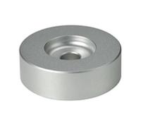 Dynavox Aluminium Single Puck ASP2 Silber-Für All Plattenspieler.höhe Ca. 12 MM