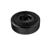 Dynavox Aluminium Speaker Spikes Midi Black 4-Piece Set Ø 30 x 10 mm Rubber Ring