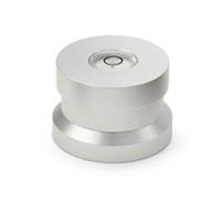 Dynavox Aluminum Single Puck ASP3 with Bubble Level - Silver