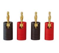 Dynavox Bananenstecker Set 203330 4 St.