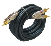 Dynavox Cinch Cable 2.0m Black X-6031 High Class 1 Set