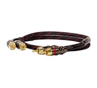 Dynavox HiFi Perfect Sound Stereo RCA Cable 0.5 M Gold Plated OFC