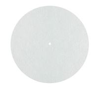 Dynavox PM2 Antistatic Turntable Mat made of Felt White Ø 300 mm 090005