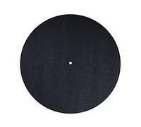 Dynavox PM2 Turntable Cover for Turntable - Anti-Static Felt - 30cm Diameter - Black