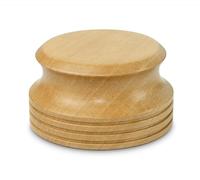 Dynavox Record Player Stabiliser PST-300W, Record Load Weight with Real Wood Housing, 300g, Beech Wood
