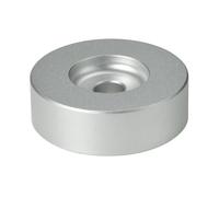 Dynavox Single-Puck ASP2 Aluminum Silver For 7 Inch Singles Height 12 mm 060041