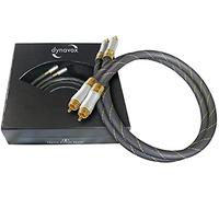 Dynavox Highend Stereo RCA Cable 2 x 0.6 m NF Cable High Quality RCA Cable