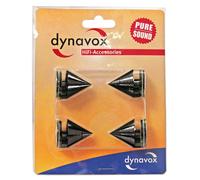 Dynavox Spikes Sub Watt Absorber 4 Er Set Black