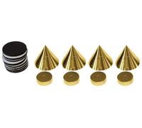 Dynavox sub-Watt-Absorb. Spikes 4er Set Brass Gold Plated 1 Set