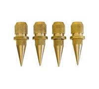 Dynavox Sub-Watt Absorber 4 Piece Set Brass Gold Noisekiller 204606