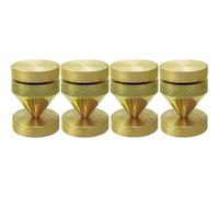 Dynavox Sub-Watt-Absorber Noise-Killer Brass Gold / 4-Piece Set (100818)