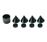 Dynavox Sub-Watt Absorber Noisekiller Decoupler 4 Piece Set Black 205044