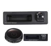 Dynavsal 1280x720 Pixel 1000TV Lines Super Lens Backup Camera, Night Vision Rear View Reverse Camera for BMW E60 E61 E70 E71 E72 E82 E88 E84 E90 E91 E92 320Li 530i 328i 535Li F10 F11 F25 F30 E39 E53