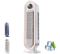 Dyneata Cooling Ace - Dyneeta Cooling Ace, Portable Air Conditioner, Quiet, With 3 Speeds & Led Touch Screen, Charging And Plugging, For Home, Office, Bedroom White