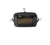 Dyneema Fiber Tactical Waist Pack 1.1L Waterproof Ultralight Storage Bag for Hiking Camping Outdoor Sports Storage Access(Black)