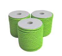 Dyneema Reflective Rope -2mm 400kg Fracture Strain - Suitable for Tents, Kite Surfing, and Other 65 feet (Green, 4mm)