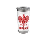 Dyngus Day Buffalo NY Polish Pride Eagle Poland Falcon Stainless Steel Insulated Tumbler