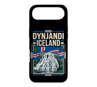 Dynjandi Iceland Flag Waterfall Vintage Art Case for iPhone Air