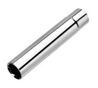 Dynofit Solid Spiked Lug Nuts Key with 19mm Hex, Universal Spike Lugnuts Socket Key Replacement Tool for 14x1.5, 14x2.0, 9/16-18, 1/2-20, 12x1.25 One-Piece Spiked Lug Nut