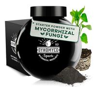 DYNOMYCO Spark Mycorrhizal Fungi, 6oz Wettable Powder | 3-in-1 Root Enhancer supports nutrient uptake & yield; treats 38 plants, indoor/outdoor bio-stimulant for Seed Starter Soil