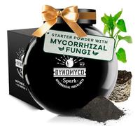 DYNOMYCO Spark WP Mycorrhizal Fungi, 6oz Wettable Powder - 3-In-1 Root Enhancer Amplifies Nutrient Uptake & Yield - Treats 38 Plants, Indoor/Outdoor Bio-Stimulant - Dissolves Fast in Seed Starter Soil