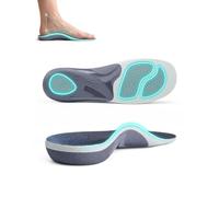 DynWalker Orthopedic Insoles - Dual Gel Cushioning with Deep U-Shaped Heel Cup Design，Enhances Walking Stability and Long-Standing Comfort for Men and Women，L