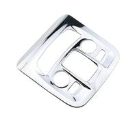DYOG Interior Moulding For Peugeot 208 2015 2016 2017 2018 2019 ABS Chrome Reading Lamp Cover Reading Lights Trim Accessories 1Pcs Car Interior Decorative Cover Trim(Front)