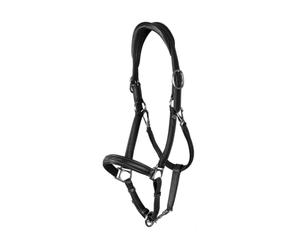 Dy'on Halter Working Collection Soft Leather Black in Size: Full (EU). - Black - Full